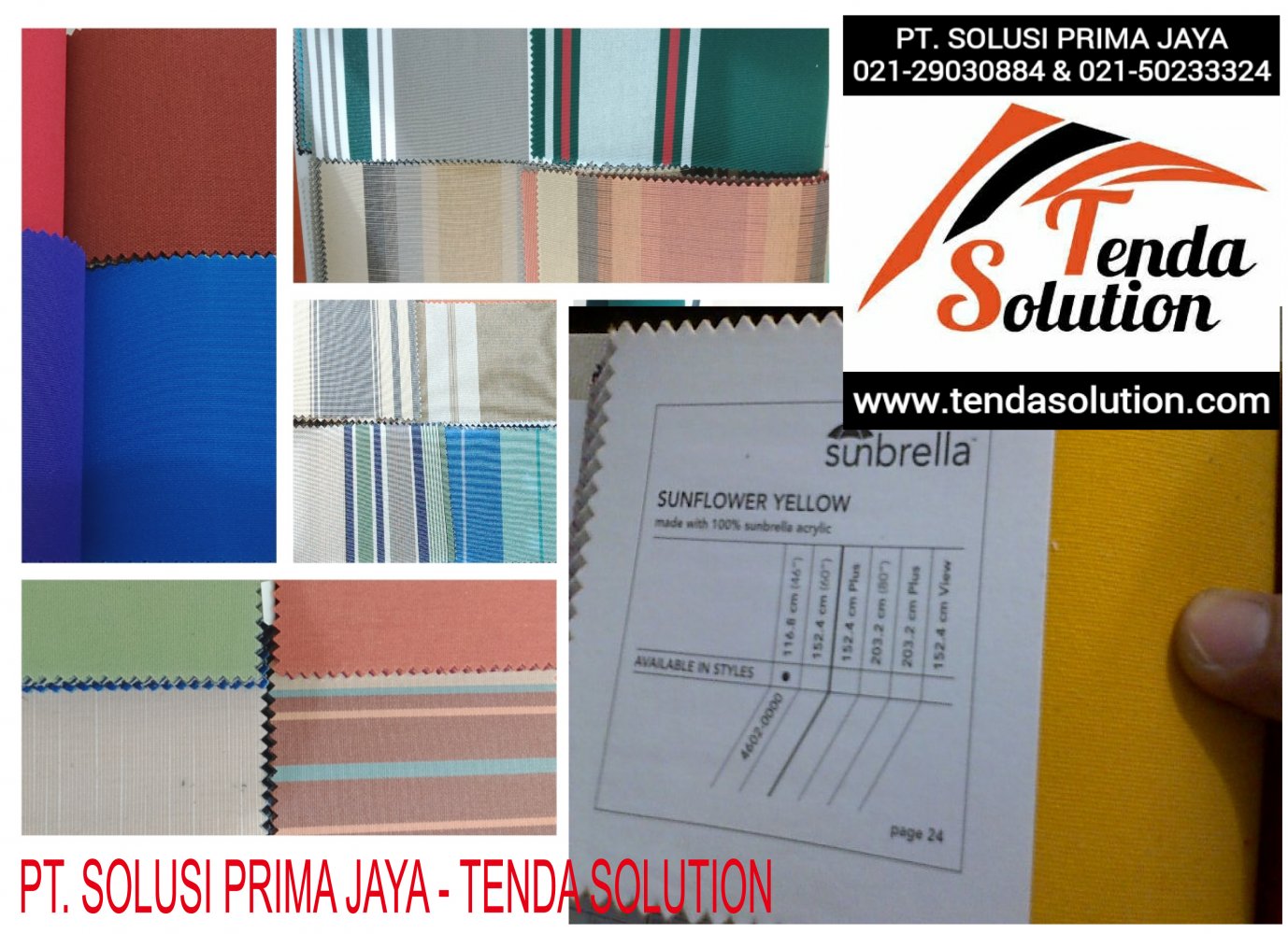 BAHAN KATALOG MOTIF SUNBRELLA  Terpal-terpal dan bahan 