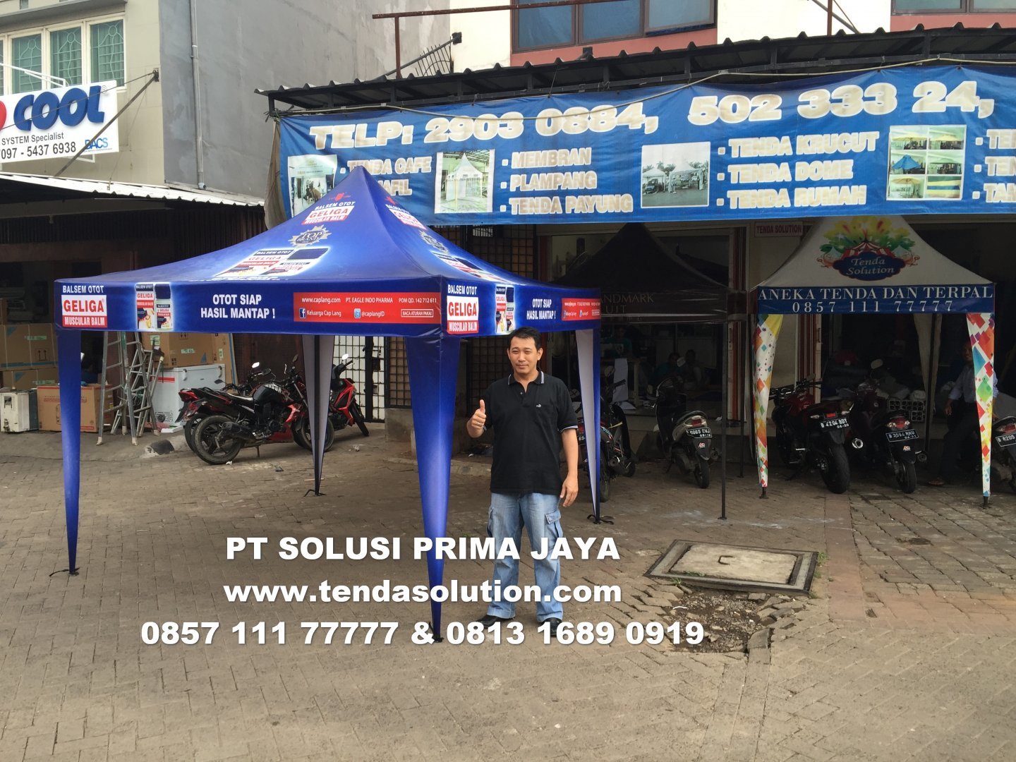 Harga Tenda Lipat  Harga Tenda Murah  TendaSolution