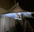 Tenda Membrane / tension shade MEMBRANE PAYUNG