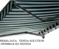 CANOPY AWNING  CANOPY AWNING GULUNG MOTIF SALUR