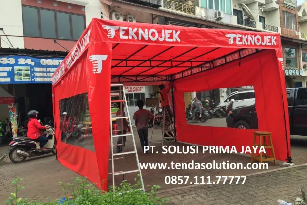 Harga Tenda Murah HARGA TENDA PLAMPANG TENDA PESTA 3X4, 3X5, 3X6, 4X5, 4X6, 5X8, 6X8, 5X10 ANEKA UKURAN TENDA TEROP DAN TENDA HAJATAN TENDA PLAMPANG TENDA PESTA
 4M X 5M CUSTOME PROMOSI BRAND TEKNOJEK 