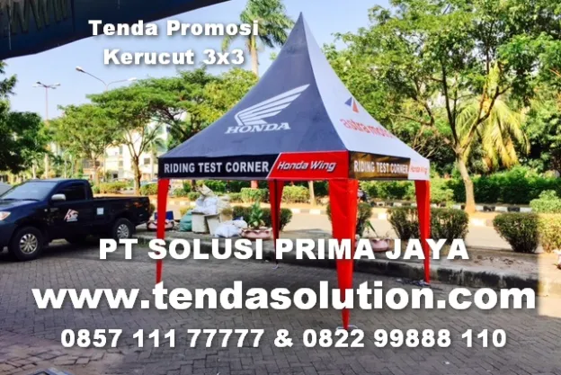 TENDA KERUCUT PROMOSI BRANDING HONDA - TPR 12 kerucut_palembang
