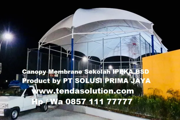 CANOPY MEMBRANE SEKOLAH IPEKA BSD membrane_ipeka