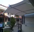 TENDA MEMBRANE MEMBRANE CANOPY RUMAH MERUYA KEBON JERUK