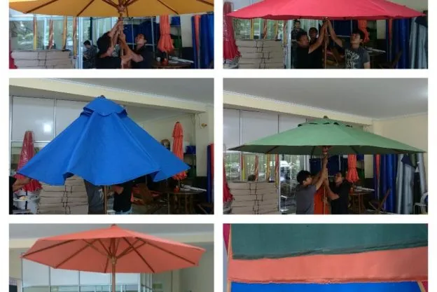 TENDA PAYUNG PANTAI BAHAN D600 - TP 06 pantai