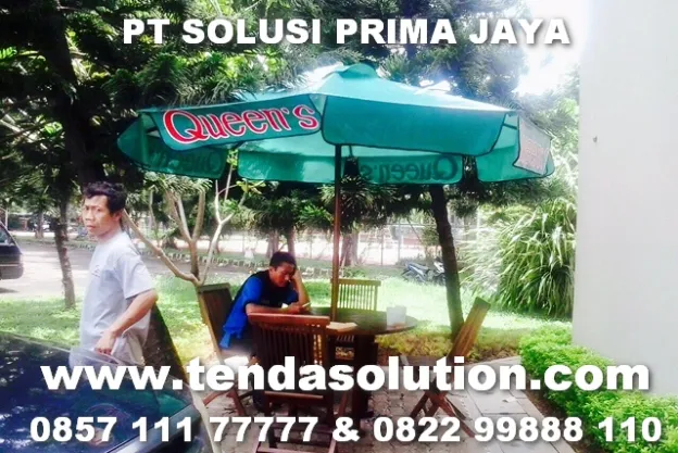 TENDA PAYUNG TAMAN PROMOSI - TP 16 payung_jati_queens