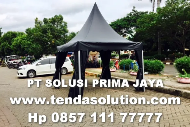 TENDA SARNAFIL 3X3 TENDA EVENT TERPAULIN 550 GSM HITAM  sarnafil_550_gsm_hitam_doff