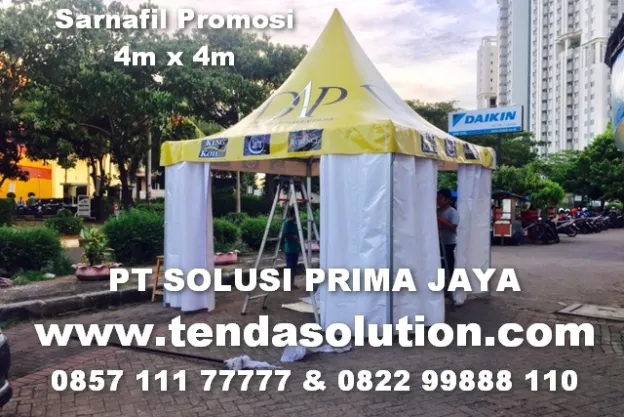 TENDA SARNAFIL TENDA EVENT 4X4 PROMOSI KING KOIL DAN PT DAP sarnafil_king_koil