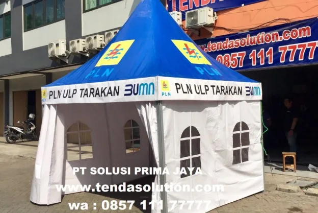 TENDA SARNAFIL 3X3 PROMOSI CUSTOME PLN TARAKAN sarnafil_pln