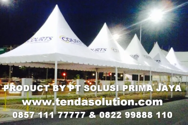 TENDA SARNAFIL EVENT 5X5 TENDA PAMERAN DISERPONG  sarnafil_pt_courts_bsd