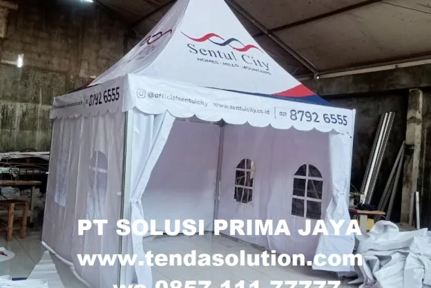 TENDA SARNAFIL 3M X 3M BRANDING SENTUL CITY sarnafil_sentul_city