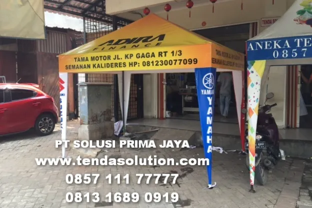 TENDA CAFE PIRAMIDE 2X3 PRINTING ADIRA FINANCE  tenda_cafe_adira