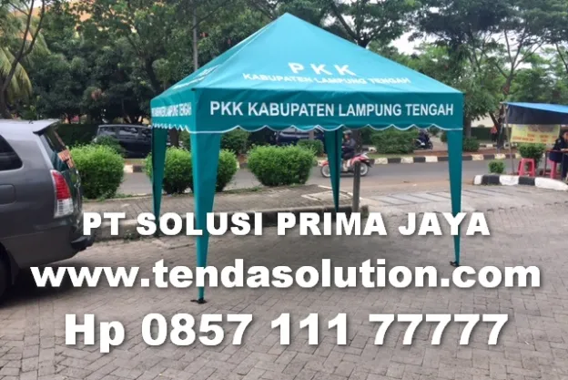 TENDA CAFE PIRAMIDE 3X3 PROMOSI PKK LAMPUNG  tenda_cafe_pkk_lampung