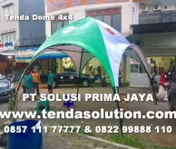 HARGA TENDA DOME 3X3 4X4 DAN 5X5 TENDA PROMOSI BRANDING SABLON DAN PRINTING TENDA DOME 4X4 PROMOSI DAIHATSU