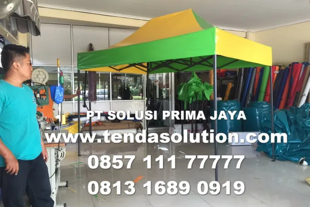 TENDA CUSTOM TENDA LIPAT TENDA BAZAAR 2M X 3M tenda_lipat_2_warna