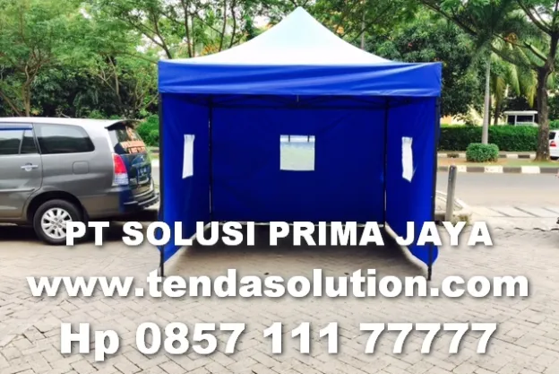 HARGA TENDA TERPAL - TENDA LIPAT DINDING BIRU tenda_lipat_3_dinding_biru