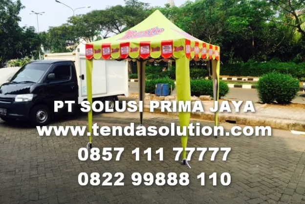 TENDA LIPAT 2X2 TENDA BAZAAR BRANDING DBESTO  tenda_lipat_besto