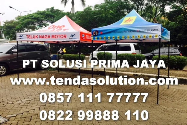 TENDA CUSTOM TENDA LIPAT 2X2 DAN 3X3 PROMOSI BRANDING DEALER MOTOR tenda_lipat_promosi