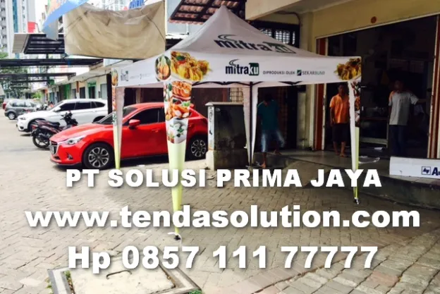 TENDA CUSTOM 3X3 TENDA PROMOSI PRINTING MITRAKU  tenda_lipat_promosi_mitraku