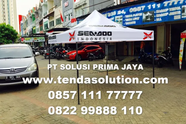 TENDA LIPAT 3X3 PRINTING BRANDING SEADOO INDONESIA  tenda_lipat_seadoo