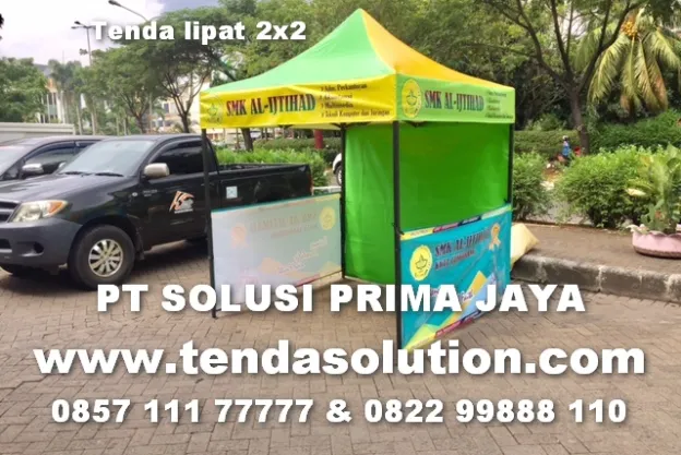 TENDA LIPAT PROMOSI SMK AL-IJTIHAD - TP 09 tenda_lipat_smk_itihad