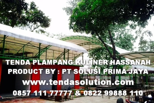 TENDA PLAMPANG TENDA PESTA KULINER HASSANAH JAKARTA TIMUR tenda_plampang_kuliner_hasanah