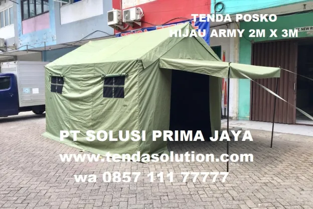 TENDA POSKO DARURAT PENGUNGSI 2M X 3M tenda_posko_2x3
