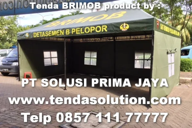 HARGA TENDA TERPAL - TENDA POSKO BRIMOB tenda_posko_brimob