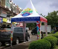 Harga Tenda Murah HARGA TENDA KERUCUT 2X2 3X3 4X4 DAN 5X5 TENDA EVENT BAZAAR PROMOSI