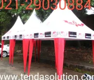 HARGA TENDA CUSTOME TERPAL TENDA TEBAL KUALITAS TERBAIK ANEKA UKURAN TENDA CUSTOM 2X2 KERUCUT BAZAAR EVENT ORGANIZER DI TAMAN MINI INDONESIA