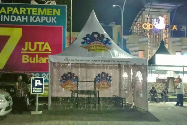 TENDA SARNAFIL EVENT 5X5 CUSTOME DIGITAL PRINTING ts05